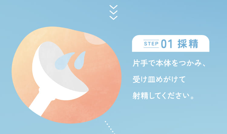 STEP01 採精