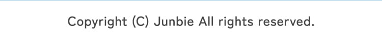 Copyright (C) Junbie All rights reserved.