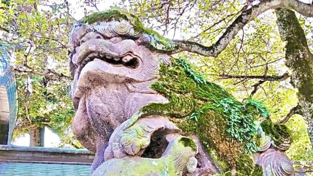 大國魂神社「狛犬」