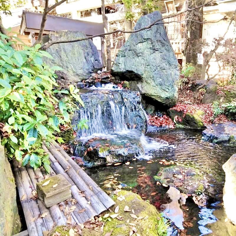 子安神社「ご神池」