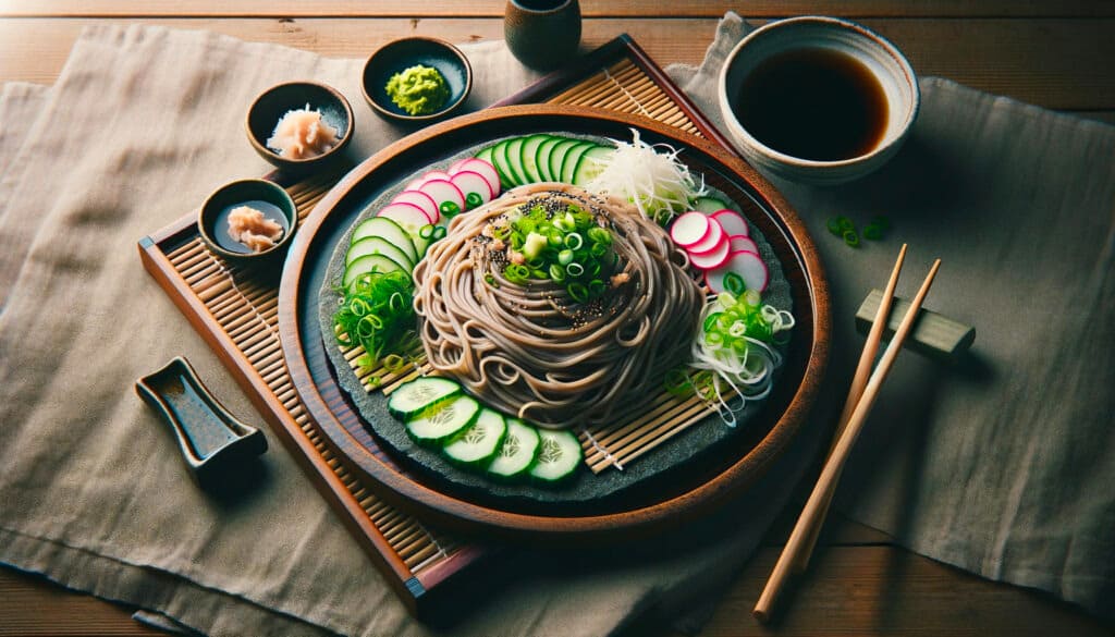 【妊活食】冷たいざるそば