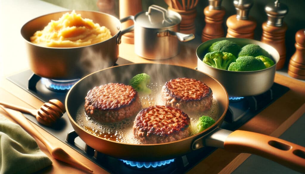 【妊活食】栄養満点のハンバーグステーキ