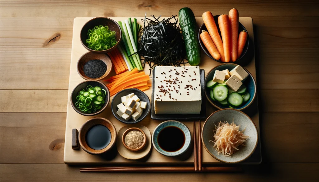 【妊活食】ひじきと豆腐のサラダ