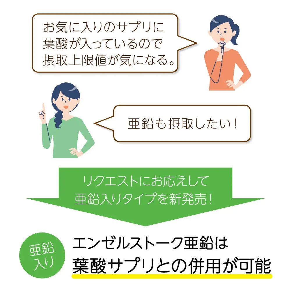 アルギニン＋亜鉛配合の新商品「エンゼルストーク亜鉛」販売開始！価格や栄養成分も詳細掲載 - 妊活・妊娠・安産の情報サイト - 子授かりネットワーク