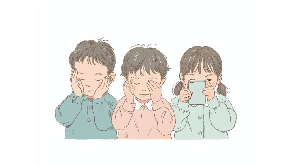 子どもの「スマホ内斜視」早期発見のサインと正しい予防法とは
